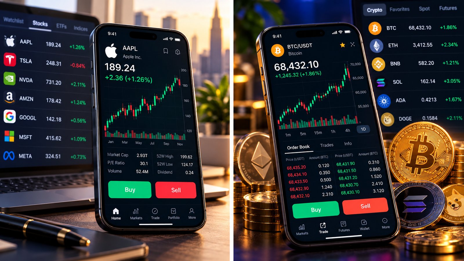Imovnjača — desktop and mobile trading terminal